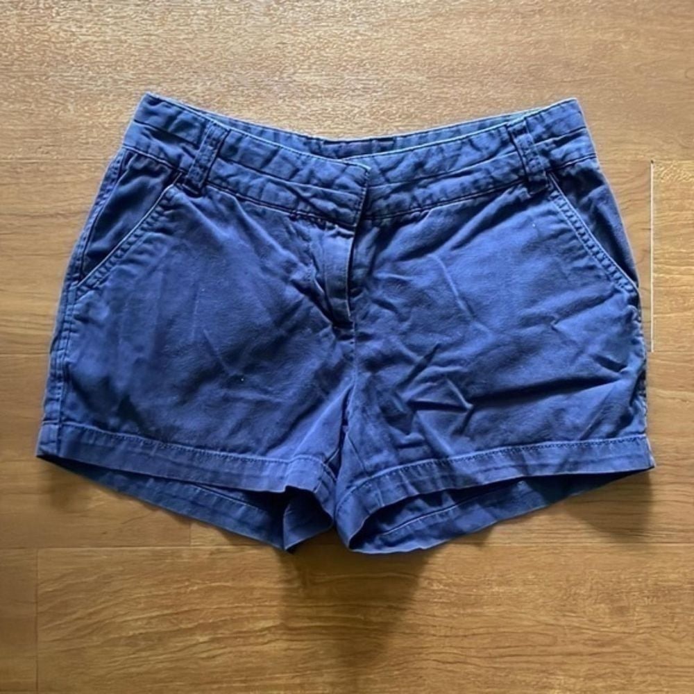 Unbranded Size 28 Blue High Waisted Denim Shorts Button Fly Medium Wash Classic